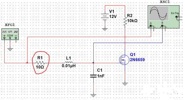 MOSFET 柵極驅(qū)動(dòng)振蕩